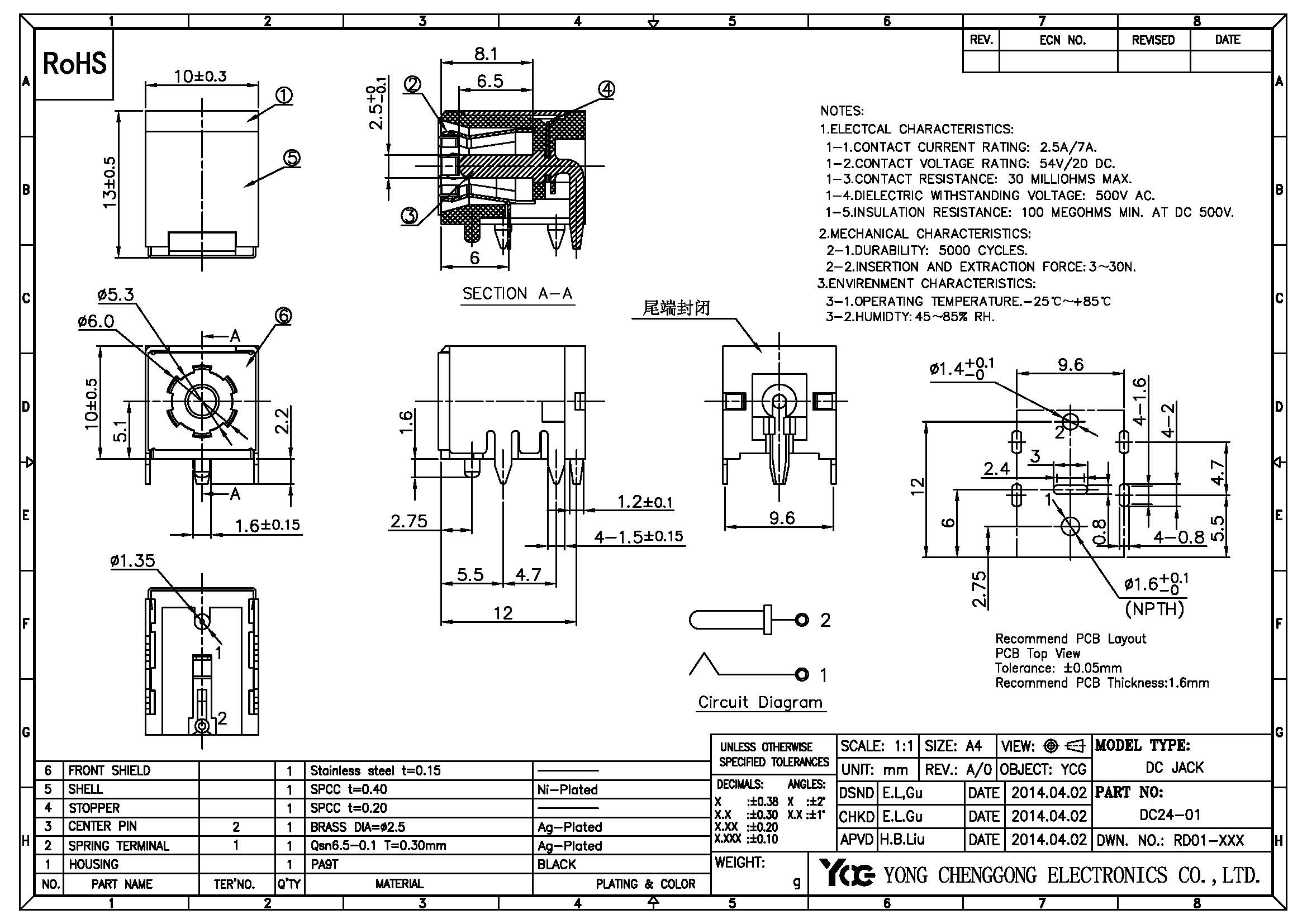 ZheJiang Yongchenggong Electric Plastic Co.,Ltd