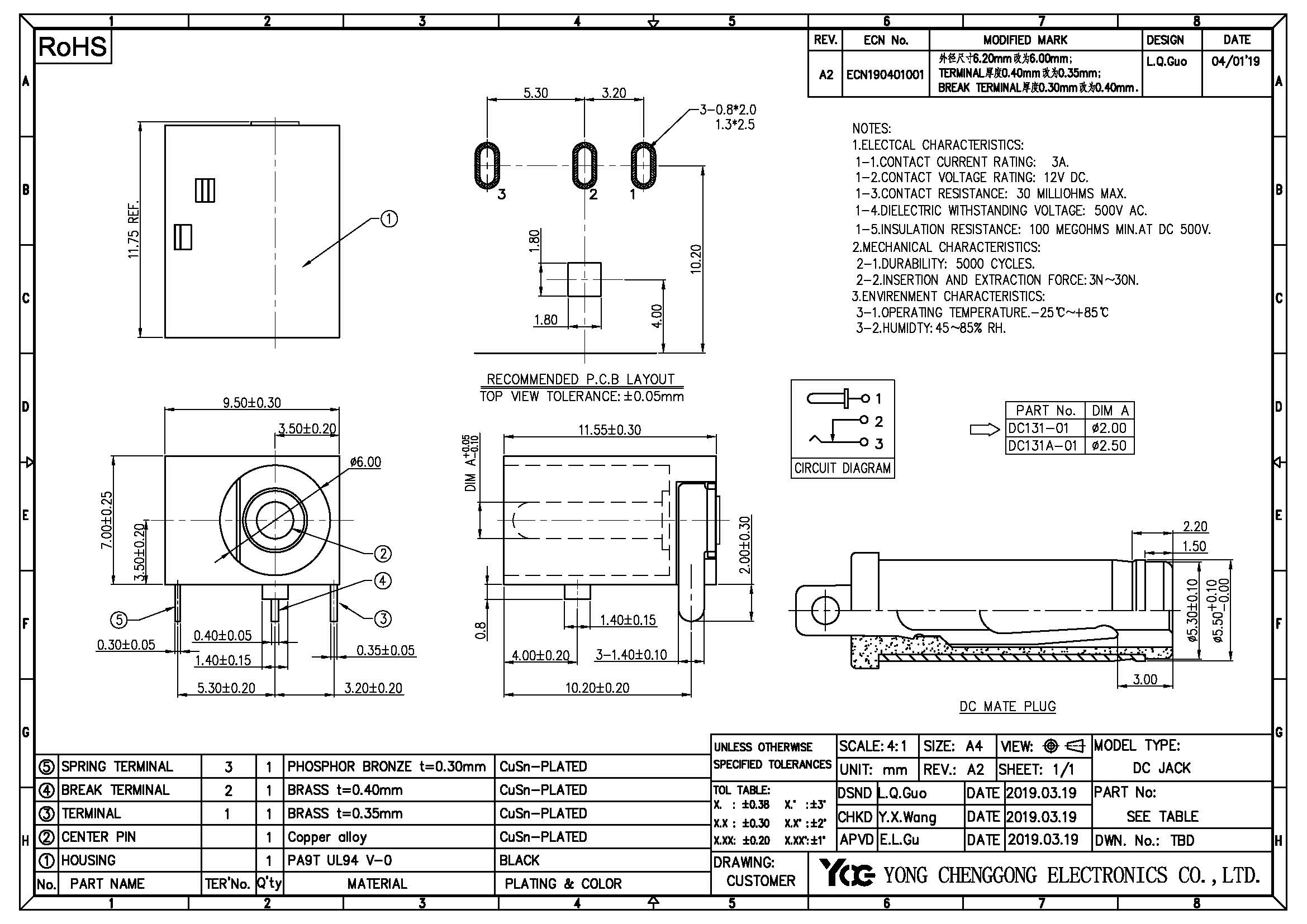 ZheJiang Yongchenggong Electric Plastic Co.,Ltd